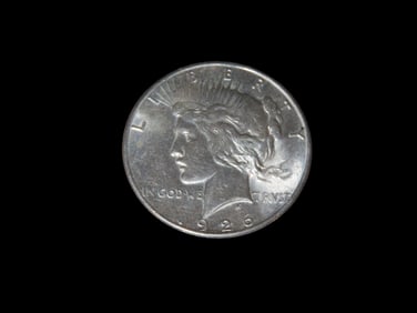 1926-S Peace Dollar, San Francisco Mint, U.S. Silver 1 Ounce Coin, Nice BU / UNC. Condition, Amazing