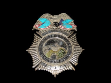 Vintage Police / Security Badge