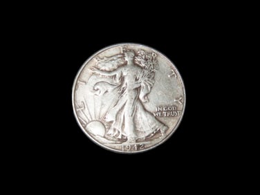 1942 Walking Liberty Silver Half Dollar, Great Original Condition, Early US Coin, United States