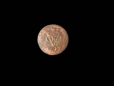 1717 Dated Colonial Era Coin, About the size of a Nickel, Great Early Nearly 300 Year Old Coin