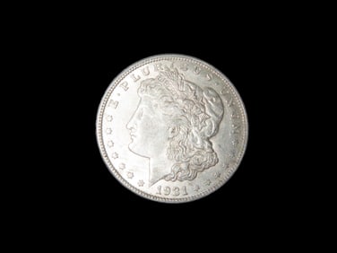 1921 Morgan Silver Dollar, Nice Higher Grade example with amazing original details, One Ounce Silver