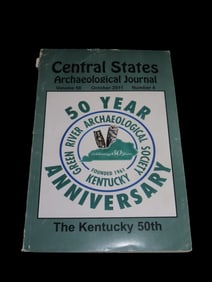 THE KENTUCKY 50TH ANNIVERSARY CSAJ, OVER 100 PAGES FULL OF KY'S FINEST RELICS, CENTRAL STATES