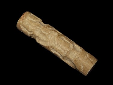 Ancient Roman Viking Engraved Intaglio Seal Bead