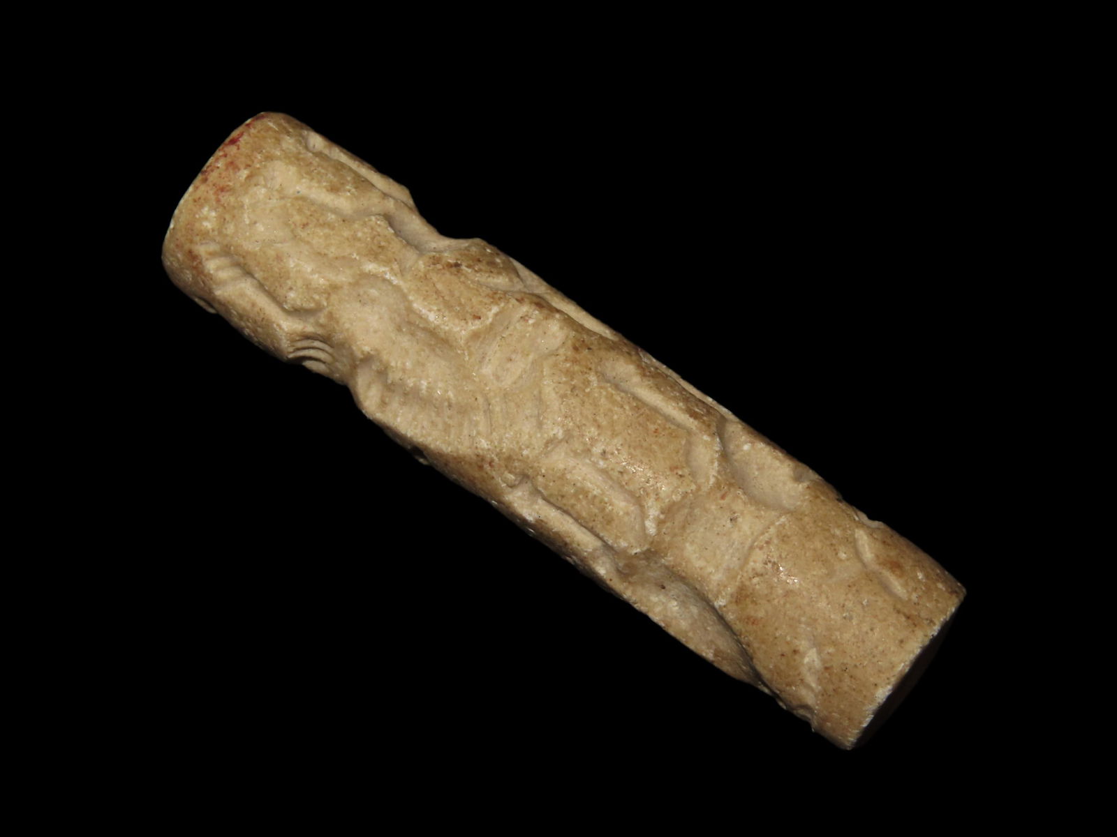 Ancient Roman Viking Engraved Intaglio Seal Bead: Ancient Roman Viking Engraved Intaglio Seal Bead