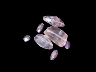 Amazing Lot of Roman Drilled Amethyst Beads, Highly Translucent well shaped & Polished Examples.