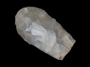 3 1/2" Flint Celt / Spade / Digger. Breckinridge County Kentucky. Nice Example