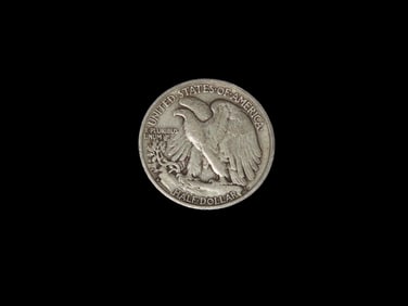 1940-S Walking Liberty Silver Half Dollar, Great Original Condition, Early U.s. Coin, United States