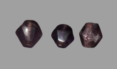 Amazing Lot of Roman Drilled Amethyst Beads, Highly Translucent well shaped & Polished Examples.