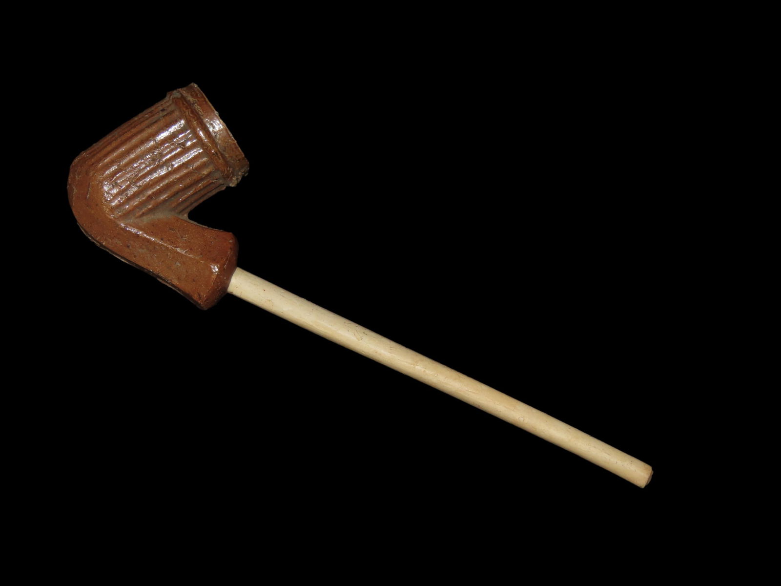 Nice Historic Civil War Era Trade Pipe with Original Stem, Found in Virginia. Great example (1 of 5)