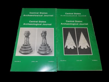 COMPLETE SET OF 1999 CENTRAL STATES ARCHAEOLOGICAL JOURNALS