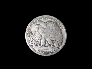1936 Walking Liberty Silver Half Dollar, Great Original Condition, Early U.s. Coin, United States