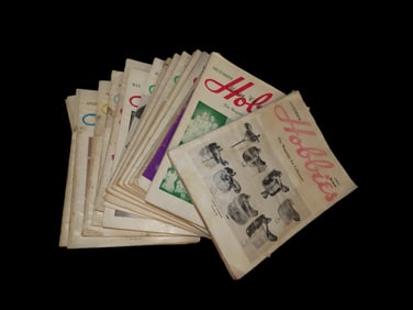Lot of 20 Vintage Hobbies Magazines from 1962-1964