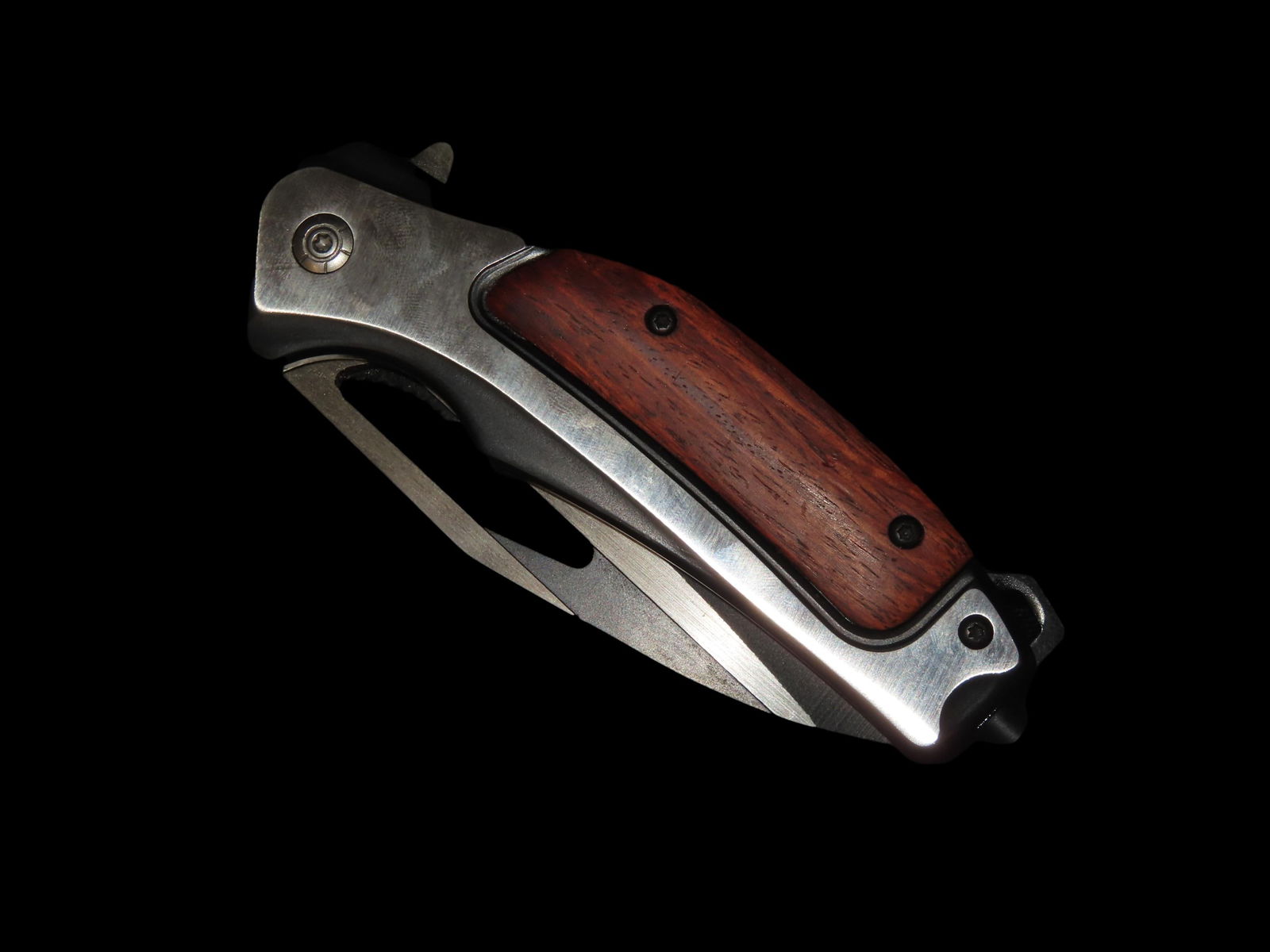 BUCK SINGLE BLADE POCKET KNIFE, HUNTING KNIFE, GREAT DESIGN (1 of 6)