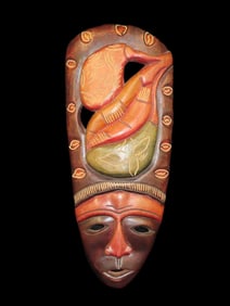 Vintage African Tribal Mask