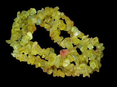 16" Citrine Chip Bead Necklace