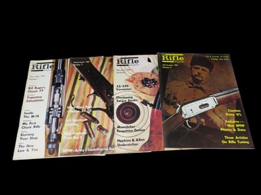 4 Rifle Magazine Journals