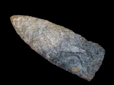 2 1/4" Colorful Cobbs Blade, Kentucky, Ex Walt McIntire Collection.