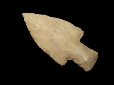 2 3/16" Stone Square Stem, Humphreys Co., Tennessee, Ex Walt McIntire Collection.