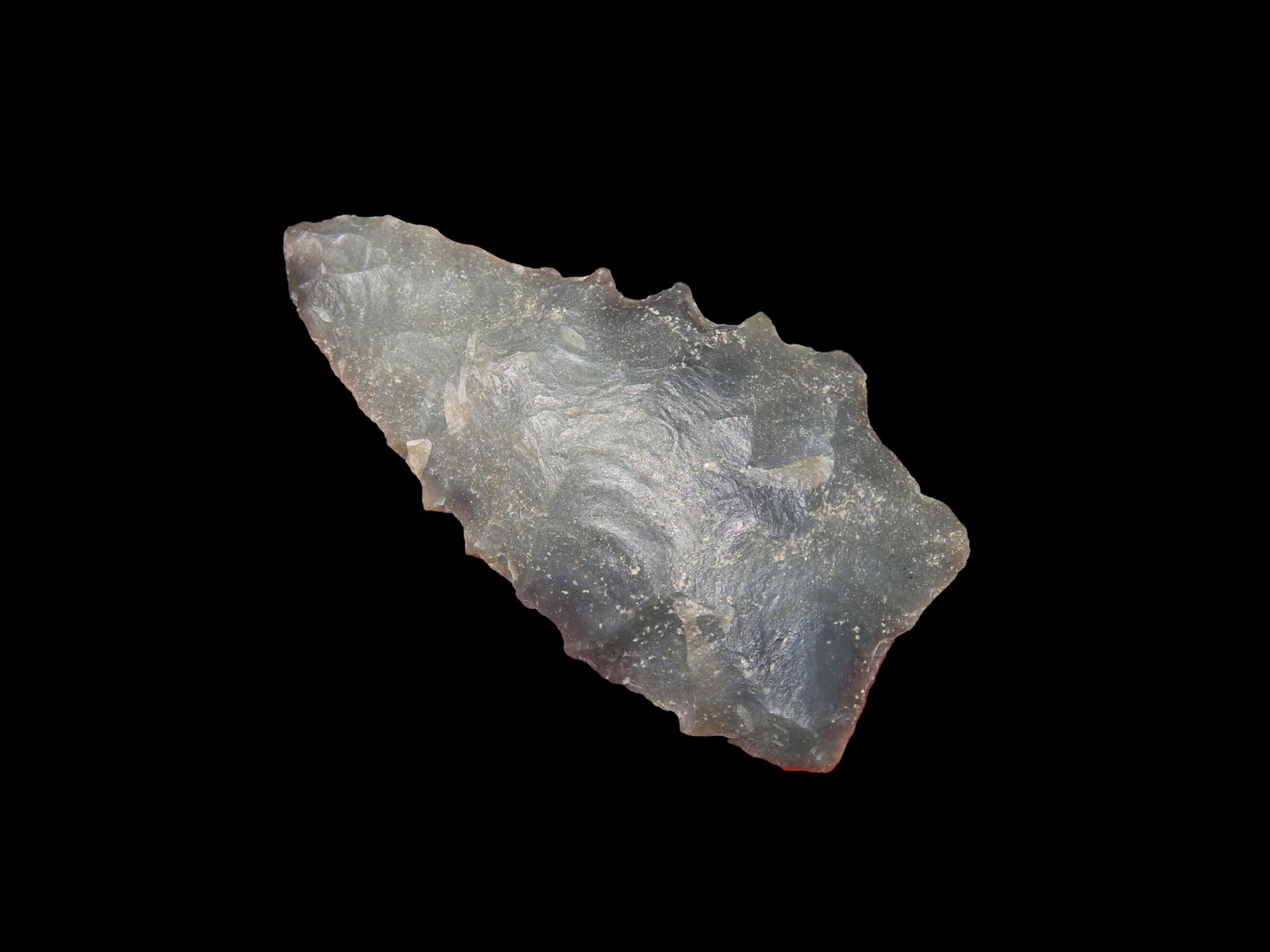 1 7/8" Serated Kirk Stemmed, Kentucky, Ex Walt McIntire Collection. (1 of 6)