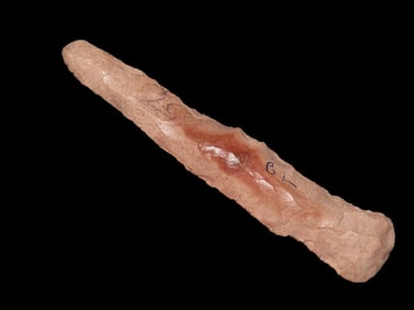 2 3/4" Drill, Alabama, Colorful Chert, , Ex Walt McIntire Collection