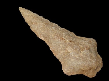 2 3/4" Dickson Pt., Made of Quartzite, West Virginia, , Ex Walt McIntire Collection