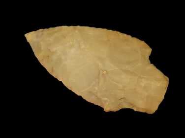 3 1/16" Stone Square Stem, Motley COA, Greene Co., MO
