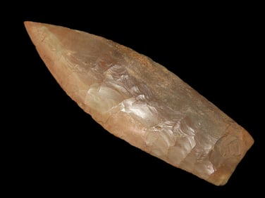 1 5/8" Paleo Agate Basin, Restored, KY, , Ex Walt McIntire Collection
