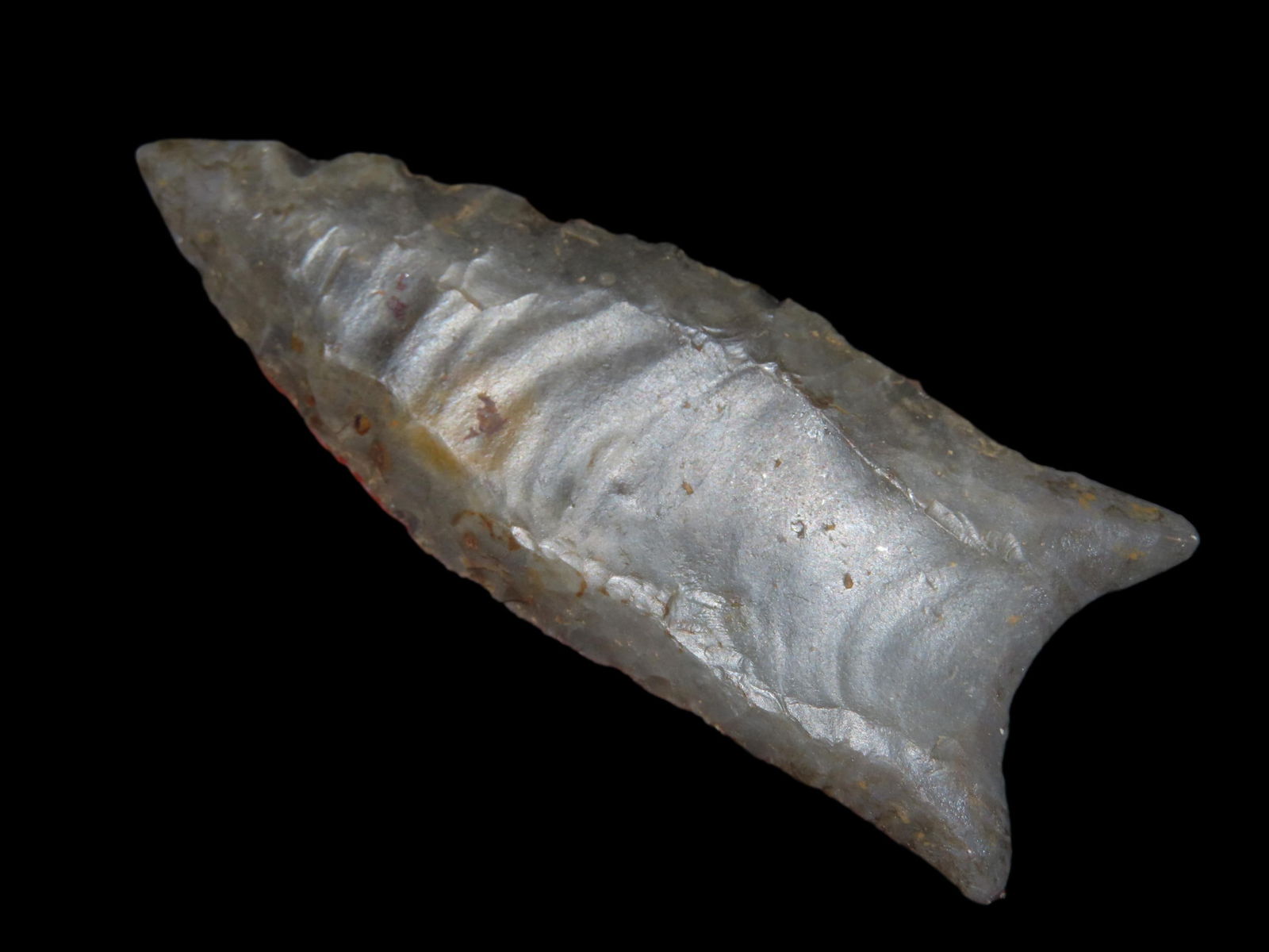 2 3/4" Fluted Clovis, Restored, KY, Ex Walt McIntire Collection (1 of 7)