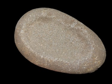 6 1/8" Stone Bowl, Nice Hand Size, Bond Co Illinois