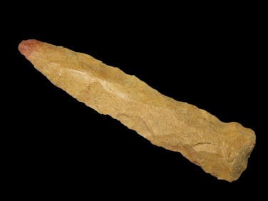 2 13/16" Drill, Arkansas, Blood Red Tip, , Ex Walt McIntire Collection