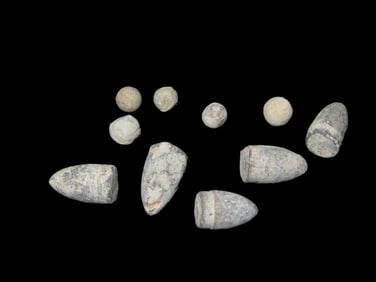 Lot of Civil War Bullets, Found by Boyd Cole in Wayne Co Tennessee while Metal Detecting