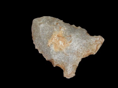 1 8/16" Concave Base, Archaic Pt., KY, Ex Walt McIntire Collection