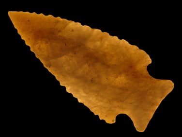 2 3/4" Restored Pt., Quartzite, Virginia, Ex Walt McIntire Collection