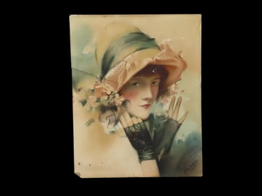 1918 Painting by Byron Knoblock
