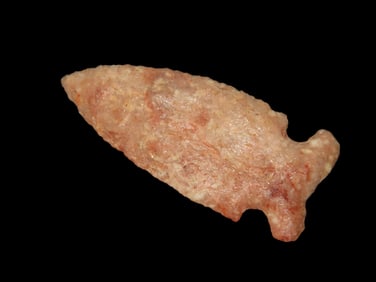 2 1/4" Quartzite Robinson Pt., Keele COA, McCabe Collection, Milan, MO