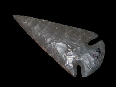 3 1/4" Restored Base, Dovetail, KY, Ex Walt McIntire Collection