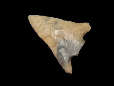 2" Fracture or Snapped Base Pt., KY, Ex Walt McIntire Collection