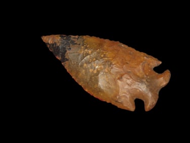 2 11/16" Knobbed Hardin Pt. Restored, TN, Ex Walt McIntire Collection