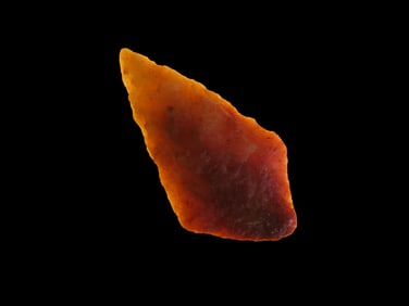2 5/16" Red Quartzite Pt., AR, Ex Walt McIntire Collection