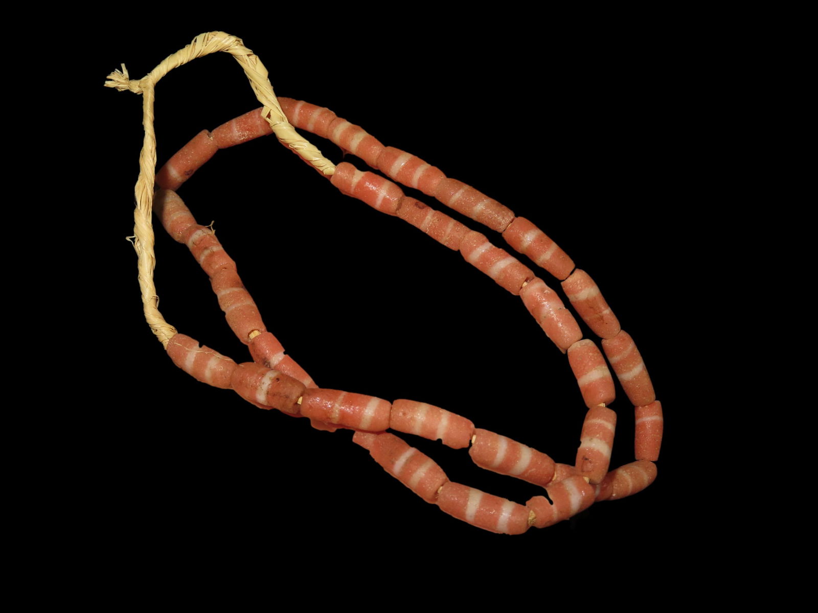 16" Strand of African Sandcast Beads: 16" Strand of African Sandcast Beads