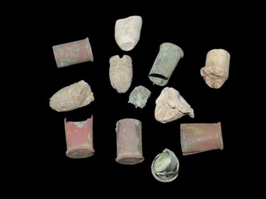 Lot of Civil War Bullets and Casings, Found by Boyd Cole in Wayne Co Tennessee while Metal Detecting