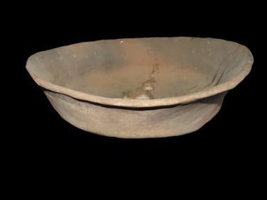 9 1/4" X 3" Native American Prehistoric Pot