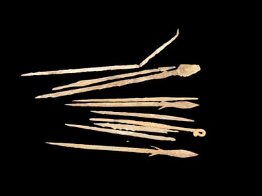 Mid 1900s Iron Spear Tip Barbed Africa