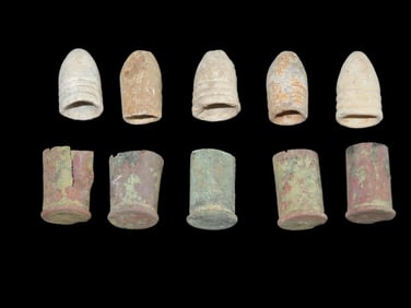 Misc. Civil War Items, Found by Boyd Cole in Wayne Co Tennessee while Metal Detecting