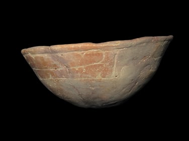 6 3/8" Restored Pottery Bowl Native American Prehistoric