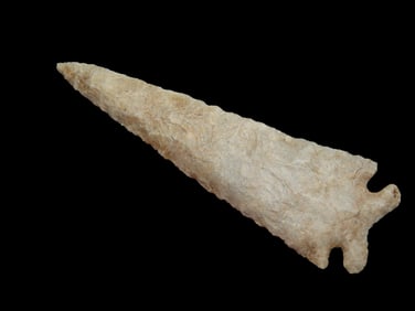 4 5/8" Archaic Corner Notch Pt., Motley COA, EX Steve McCabe Sullivan Co., MO
