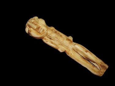 3" Human Effigy Made from a Tooth Pre-Columbian Peru