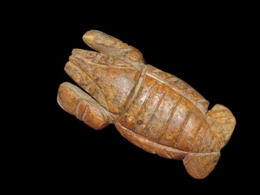 2 1/4" Lobster Effigy Made from Bone Pre-Columbian Peru