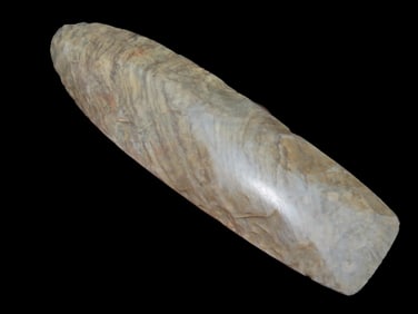 5 1/2" Neolithic Flint Celt, Highly Polished, Sahara Desert, Africa