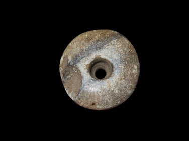 1 3/8" Pre-Columbian Southern Mexico Guerrero Region, Mezcala Culture, 600 to 100 BCE